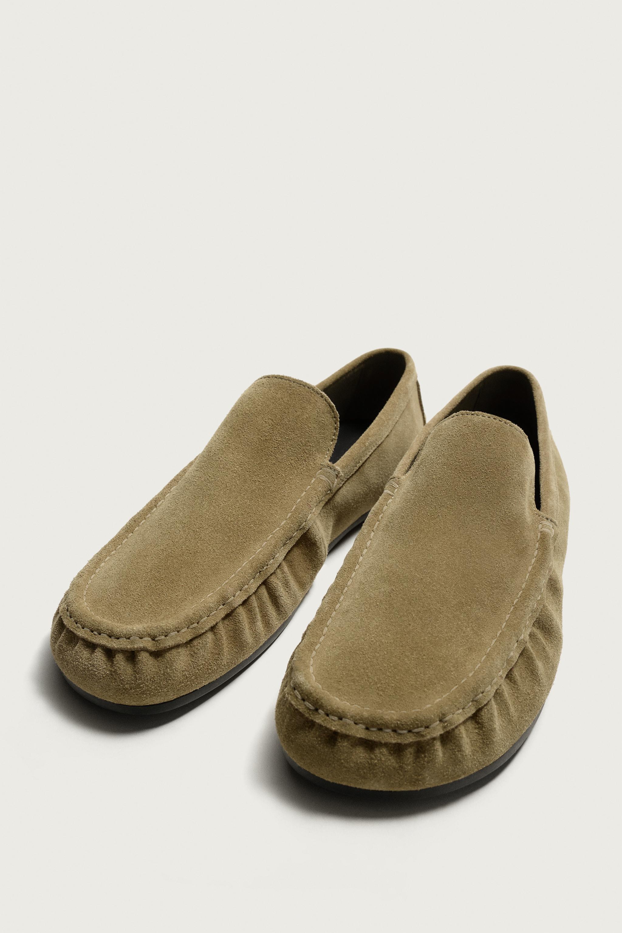 LEATHER LOAFERS